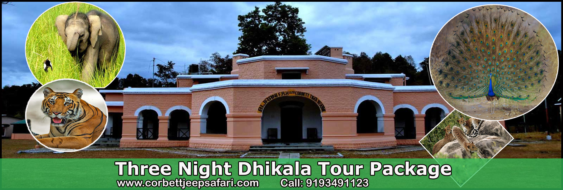 Two Night Bijrani Tour Packages